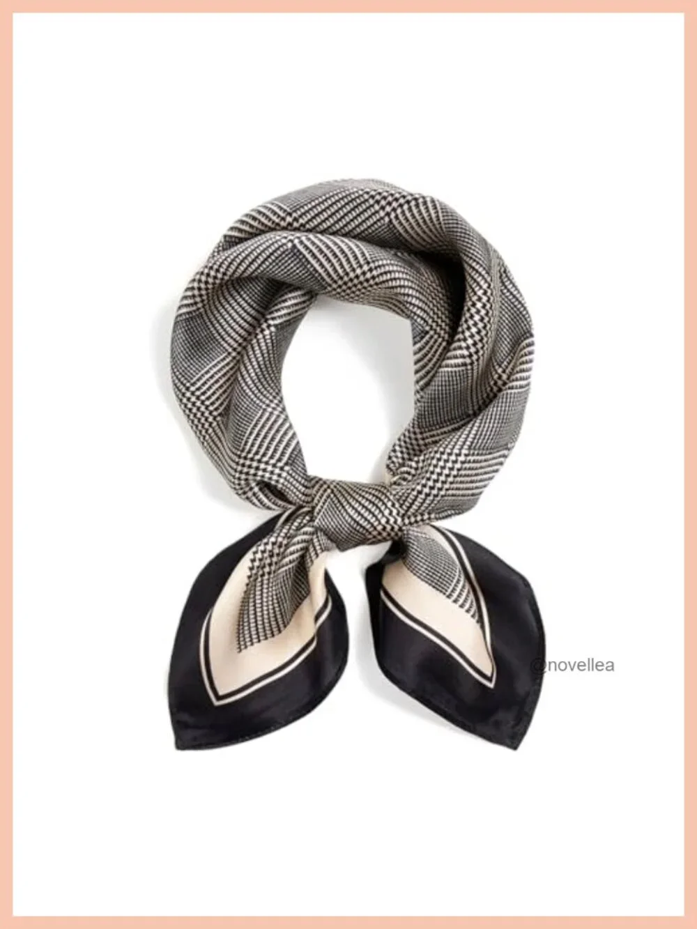 100% Mulberry Silk Lightweight Square Scarf Women Neckerchief